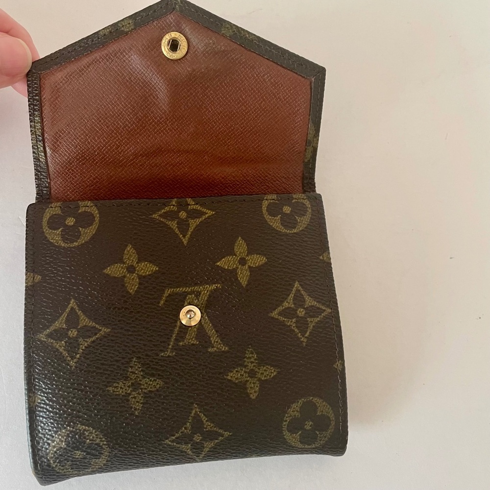 Louis Vuitton Monogram Elise Double Sided Snap Wallet LV Vintage - Picture 6 of 16